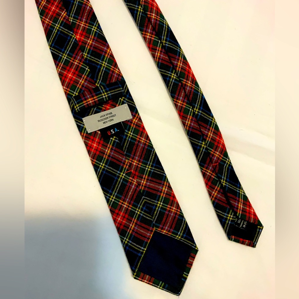 Jack Spade plaid tie